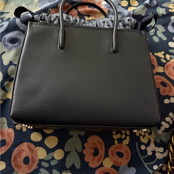Kate Spade Black Satchel with Alice Design - Picture 3 of 4